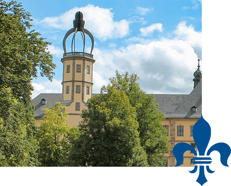 Schlossturm des Stadtschlosses der Stadt Fulda